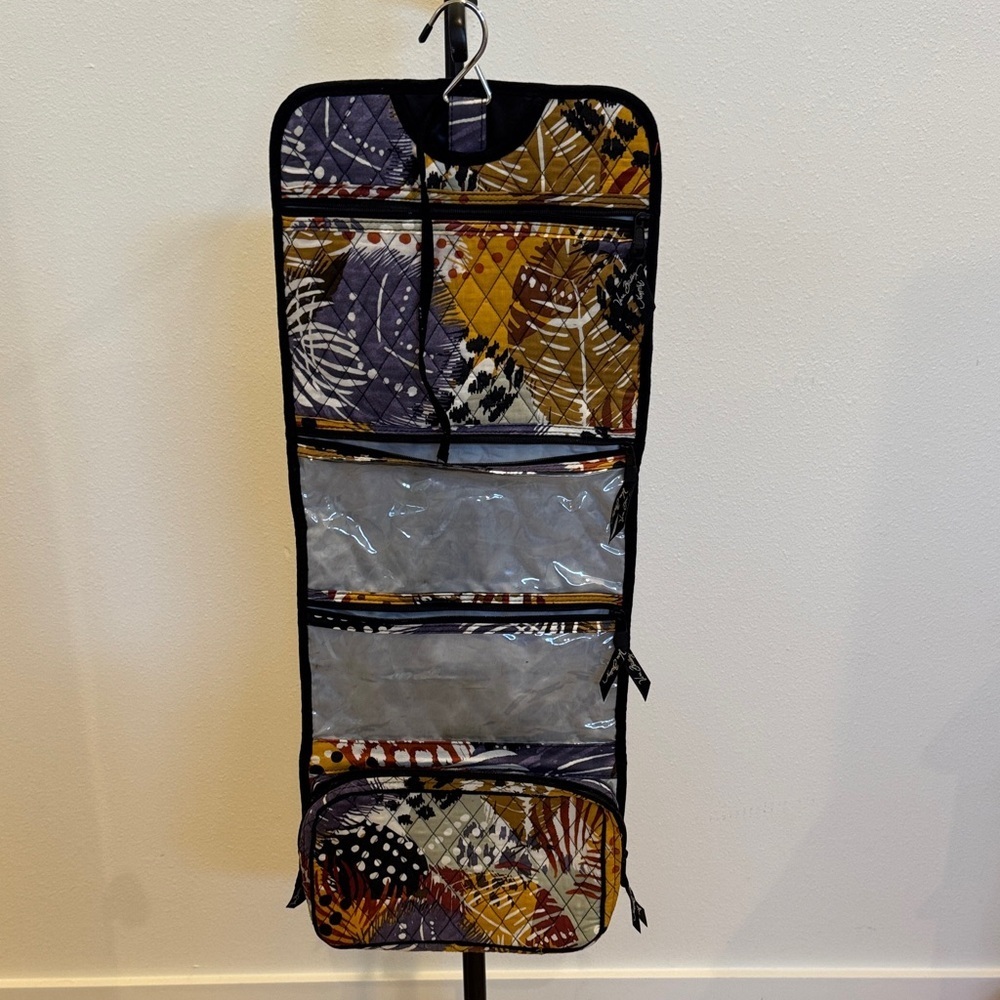 Vera Bradley Quilted Organizer‎ in Yellow and Brown